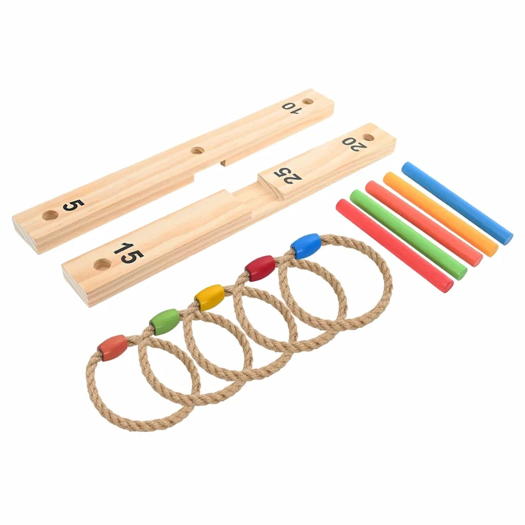 Set di giochi a cerchi Multicolore 41 x 41 x 16 cm CFW2439307