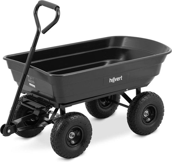 Carrello per Giardino - 300 kg - Rotante - 75 L