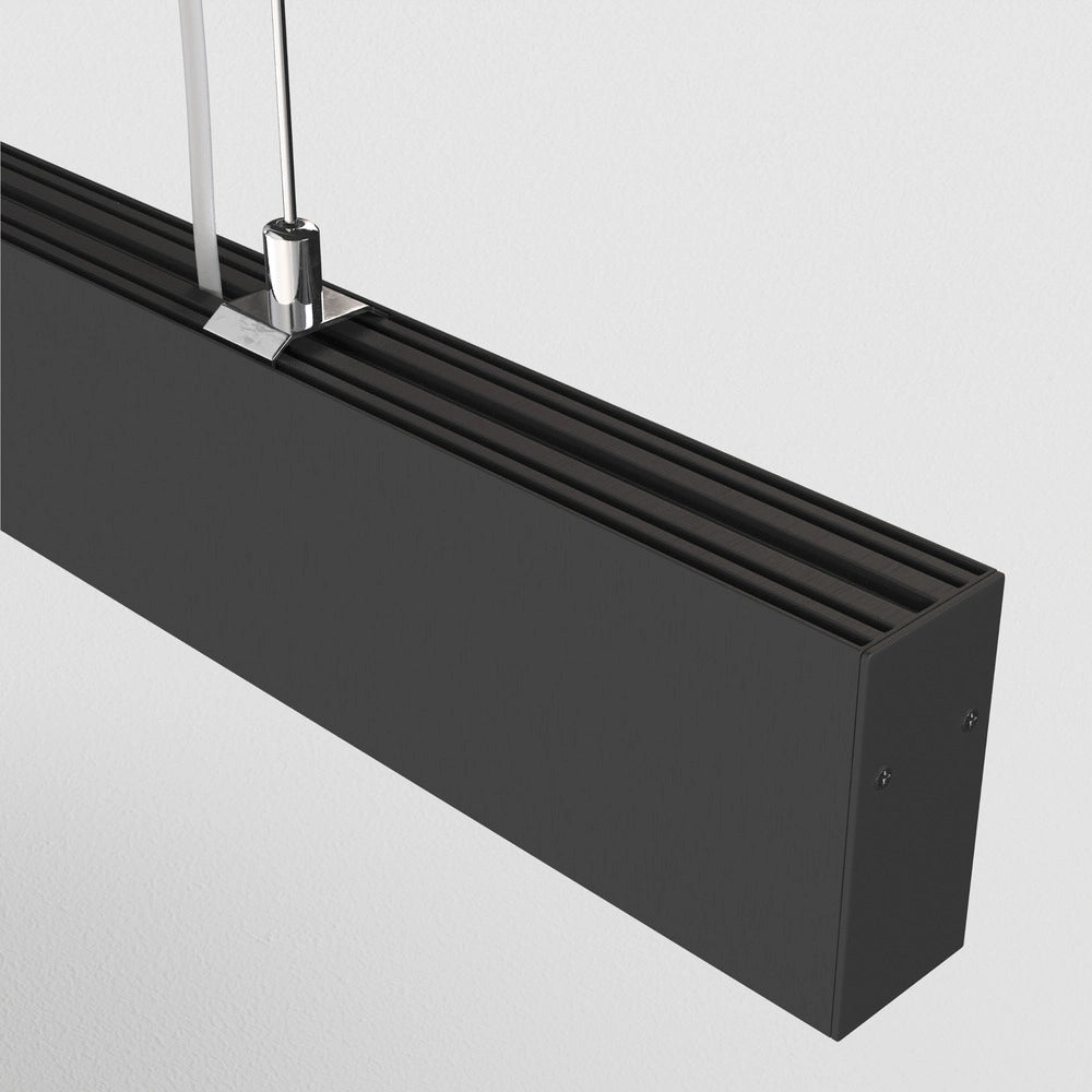 Maytoni Points lampada sospesa LED 40W nera 106cm 4000K