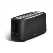 Tostapane lungo doppo nero 1400W