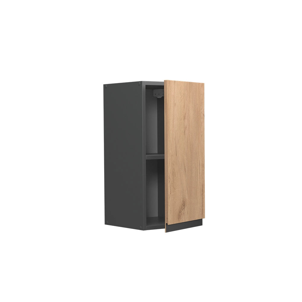 Vicco Pensile da cucina Quercia dorata 30 cm Forma a J