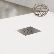 Piatto doccia effetto pietra 70x200 Bianco marmoresina pieno Piletta inclusa