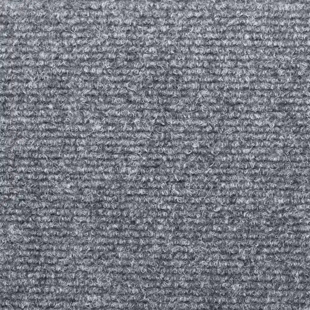 Tappetini per scale autoadesivi 30 pz | Gradini per Scale 65x21x4 cm Grigio chiaro bordo rettangolare