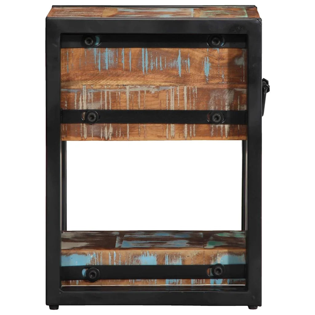 Armadio da Notte con cassetto 2 pcs Multicolore 30 x 30 x 40 cm 4016709