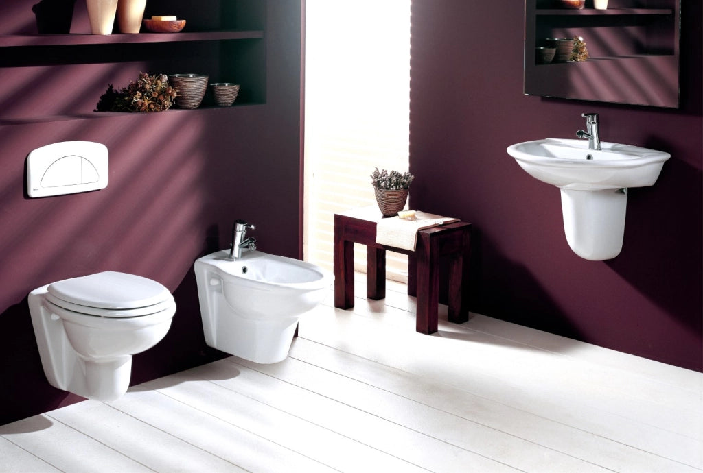 Lavabo sospeso 60 cm - serie fiore