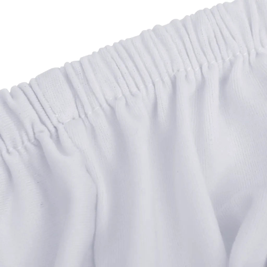 Fodera Elasticizzata Divano 4 Posti in Jersey Poliestere Bianco 332951