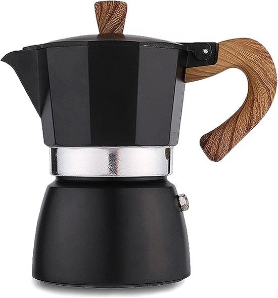 Macchina per caffè a stantuffo 3 tazze - Caffettiera manuale italiana per espresso