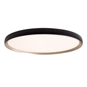 Plafoniera LED Maxlight VIK tonda 48cm nero-oro 45W