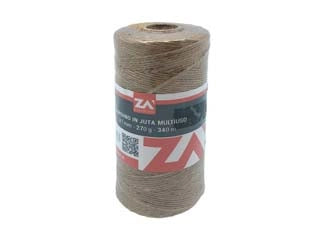 SPAGO YUTA NATURALE- - ø mm.1 x mt.340 - 4 pezzi