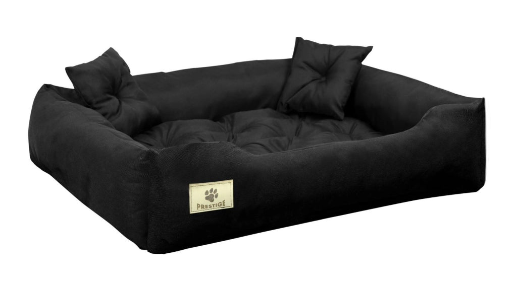 AIO FACTORY 55x45 cm PRESTIGE Letto per cani impermeabile nero