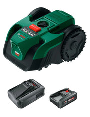 Robaot tosaerba BOSCH VISIMOW 18V-100 (1 x 18V 4,0Ah + AL18V-44)
