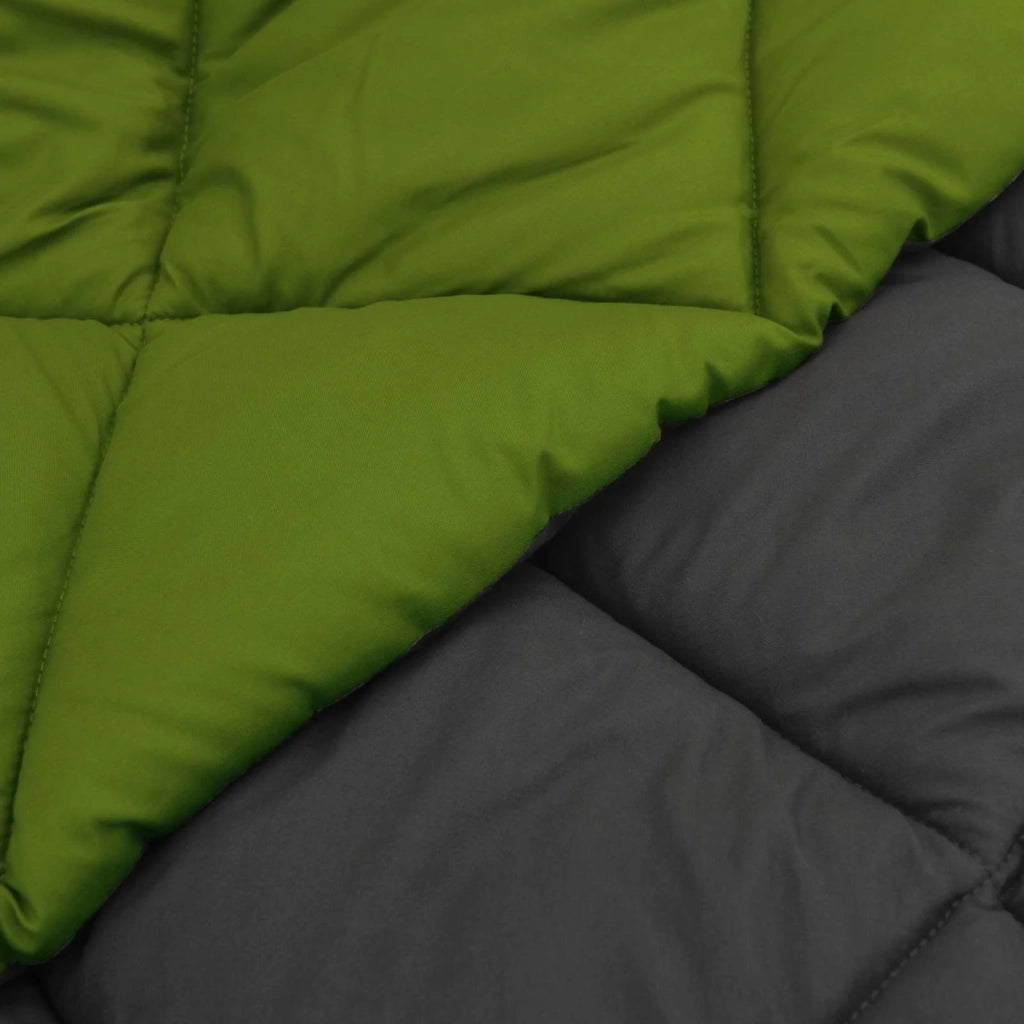 Piumone Completo Annuale Verde e Antracite 200 x 200 cm 42025563