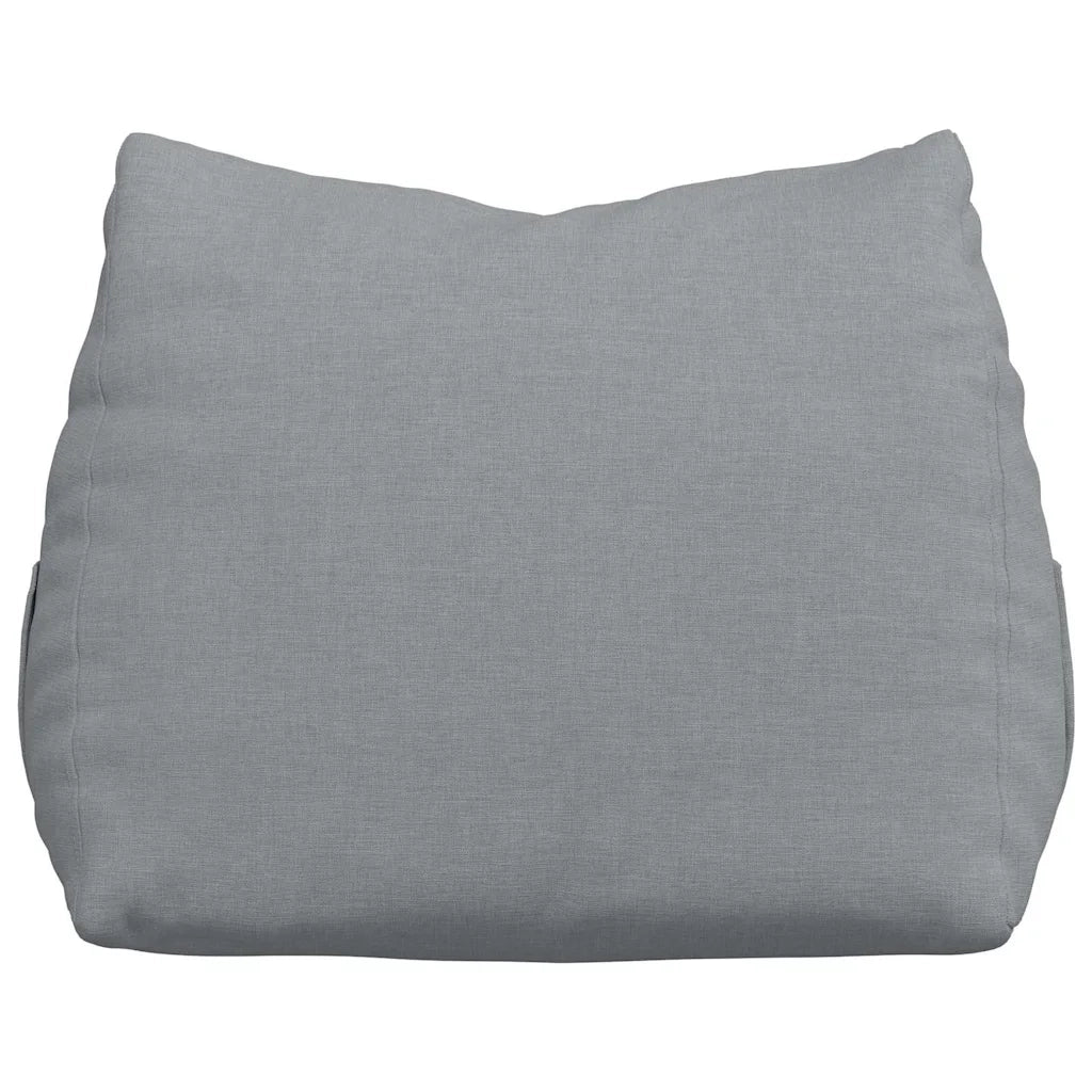 Cuscino per Schiena Grigio chiaro 45 x 20 x 35 cm Tessuto 42015002