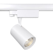 Faretto Per Binario Moderno Vuoro 10W Alluminio Bianco 1 Luce Calda