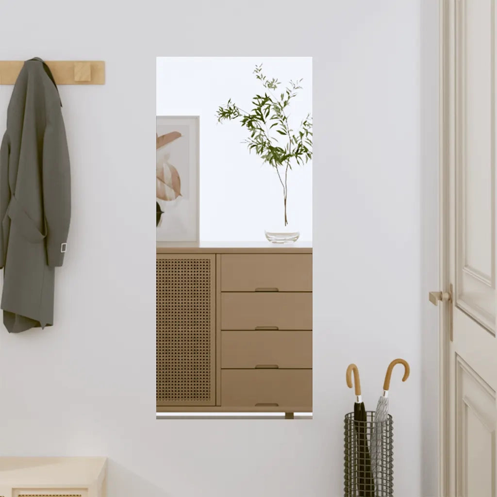 Specchio da Parete | Specchio decorativo 40x80 cm Vetro Rettangolare