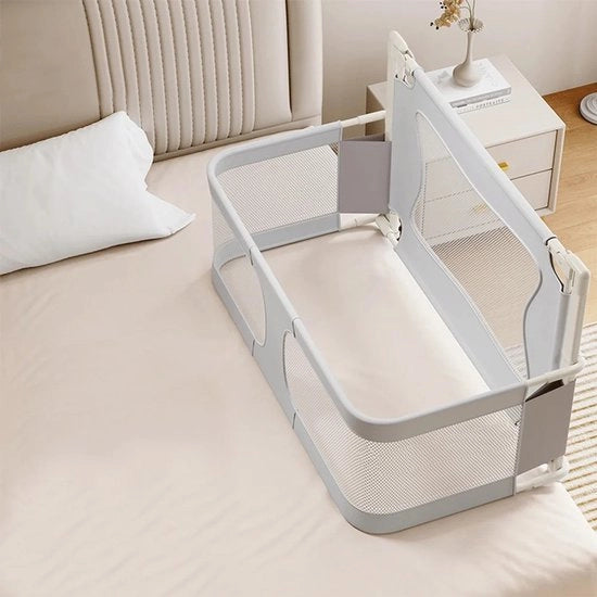 Culla per Bambini, 120x50cm, Culla per Adulto, Barriera di Sicurezza Alternativa al Culla per Bambini, Culla con Molla