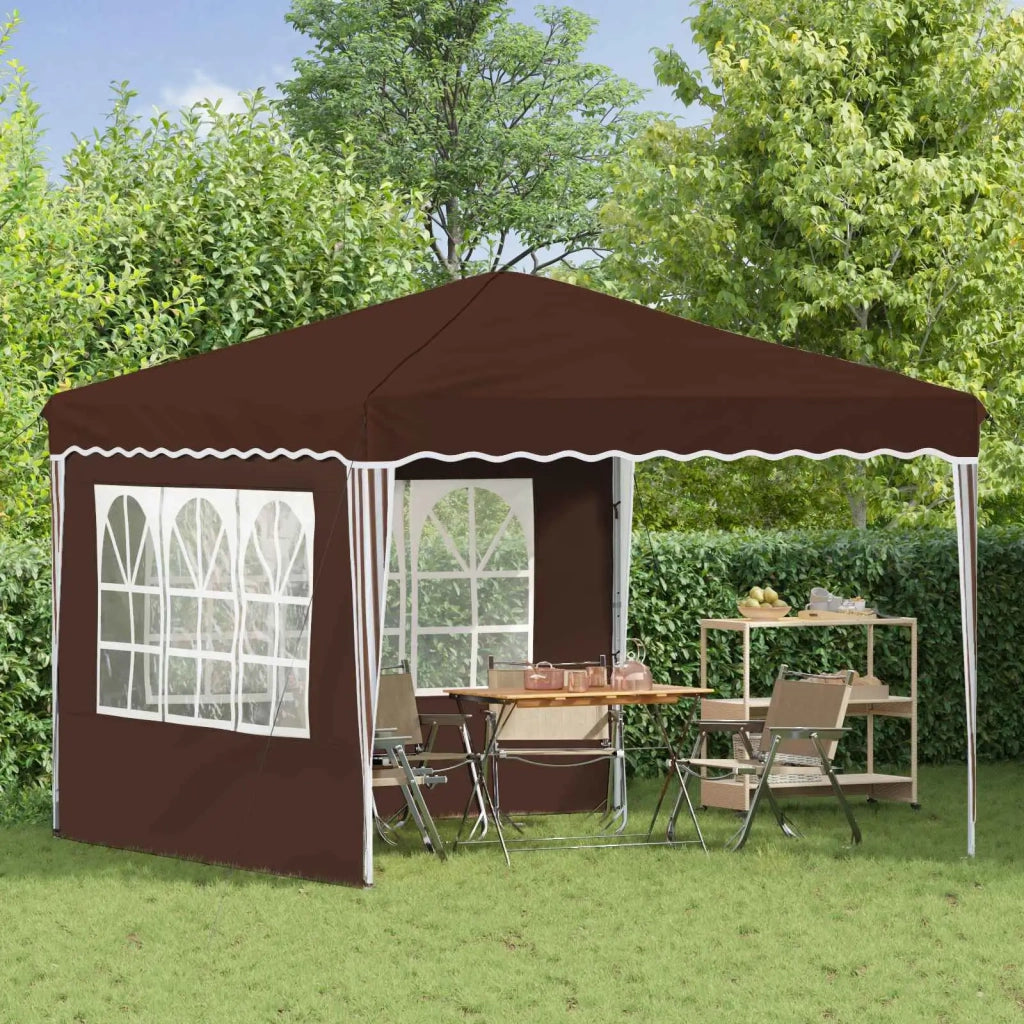 Tenda per feste a pop-up Marrone 288 x 288 x 245 cm 42019764