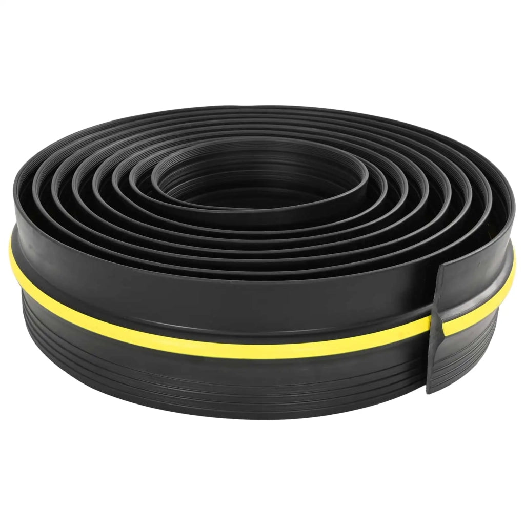 Guarnizione per pavimento del garage Nero e Giallo PVC 42038280