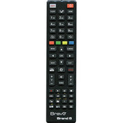 TELECOMANDO BRAND6 TV TELEFUNKEN BRAVO - 2 pezzi