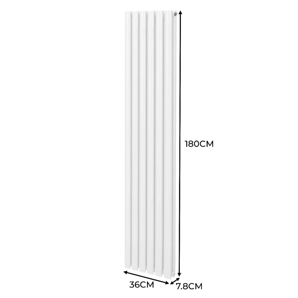 Radiatore a colonna ovale Banco 1800mm x 360mm