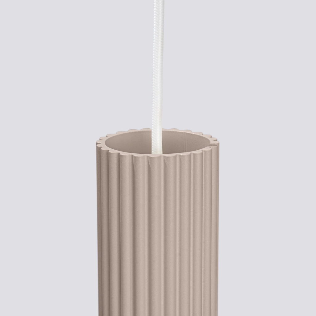 Lampada a sospensione KARBON 1 taupe