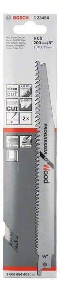 2608654403 - Set 2 lame per sega universale S 2345 X Progressor for Wood