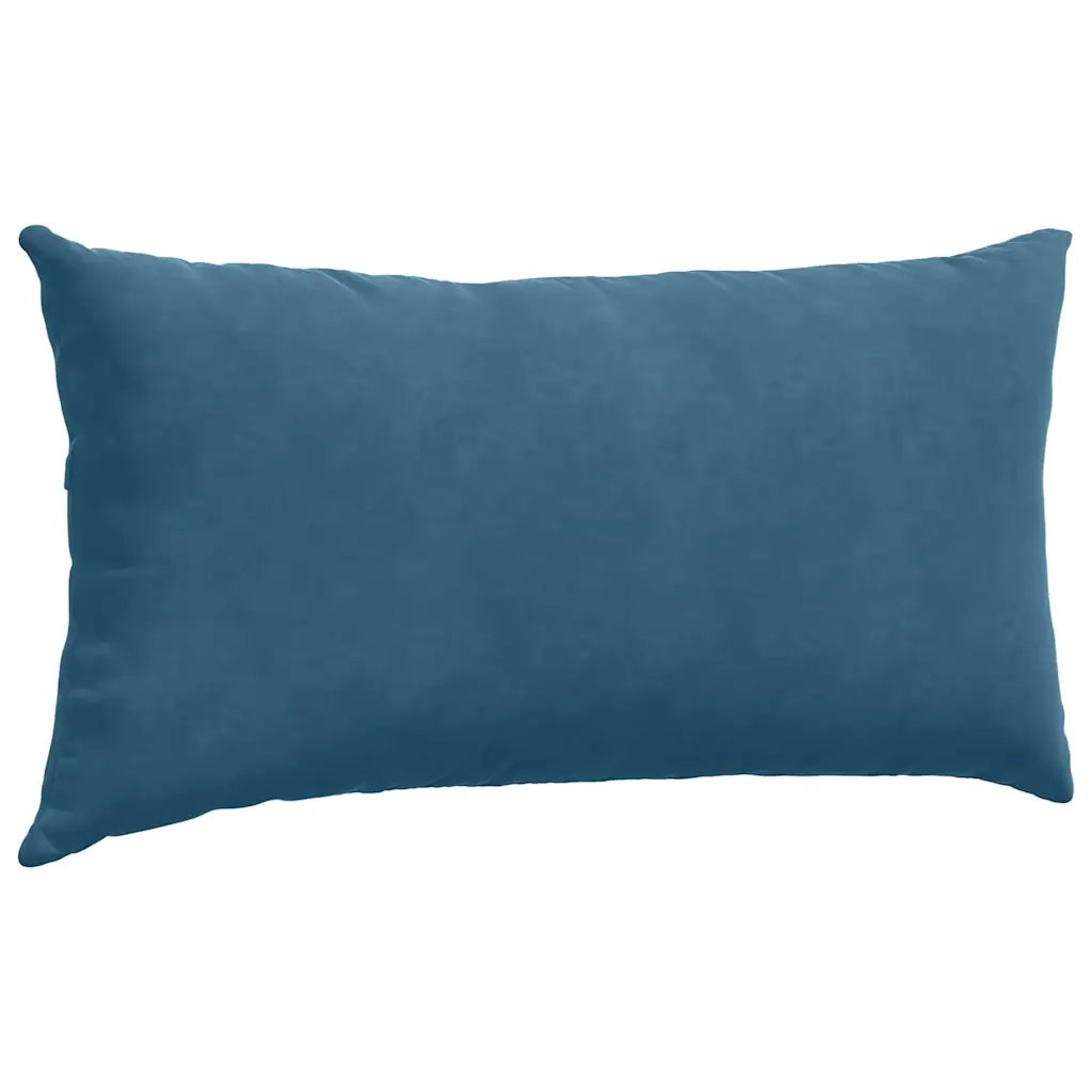 Cuscini da Divano 2 pcs Blu 80 x 40 cm Tessuto in Cords 42013712