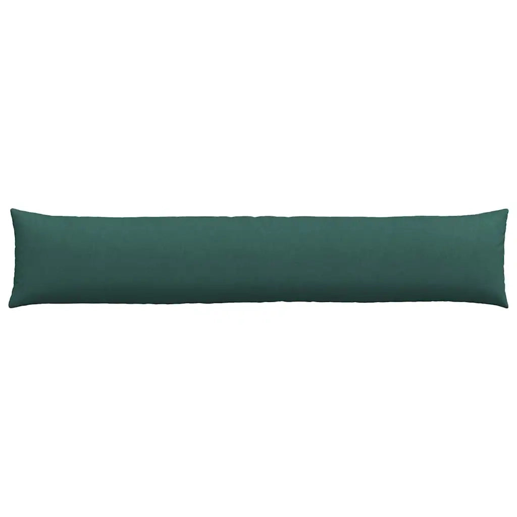 Cuscini da Divano 2 pcs Verde Scuro 200 x 40 cm Tessuto 42013873