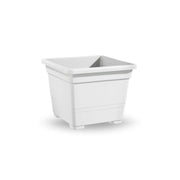 VASO QUADRATO CM.45 BIANCO- 1,0 pz