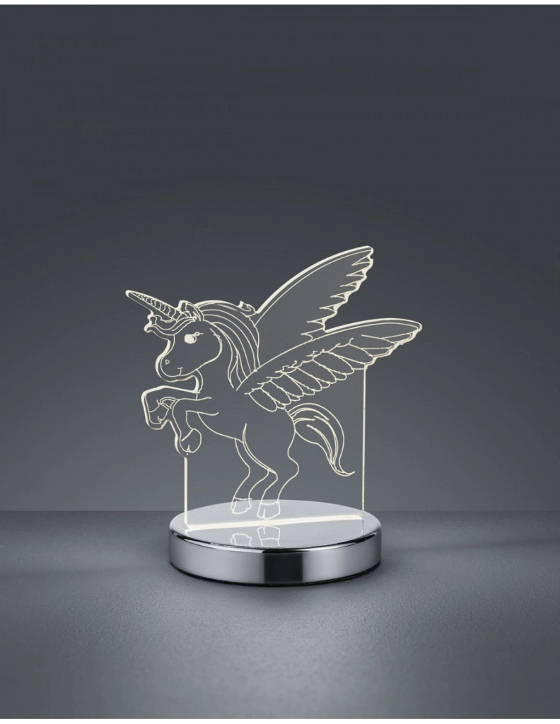 Lampada da Tavolo Karo Led Dimmerabile H17 cm Trio Lighting