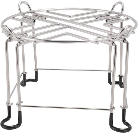 Supporto per Filtro Acqua in Acciaio Inossidabile - Design Portatile - Pedane Antiscivolo - Per Filtro Acqua per Acque Pesanti - Diametro 22,9 cm - Supporti Rimovibili - Otre per Filtro Acqua