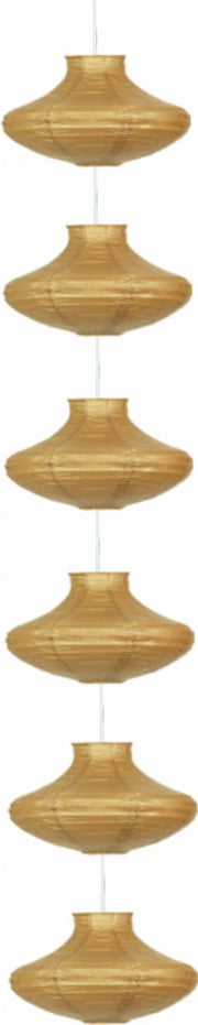 Lampadario Candellux GRIFF 6 luci E14 oro ottone IP20