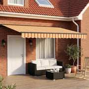 Cornice per Tenda Manuale con LED 4,5 × 3,5 m 3420903