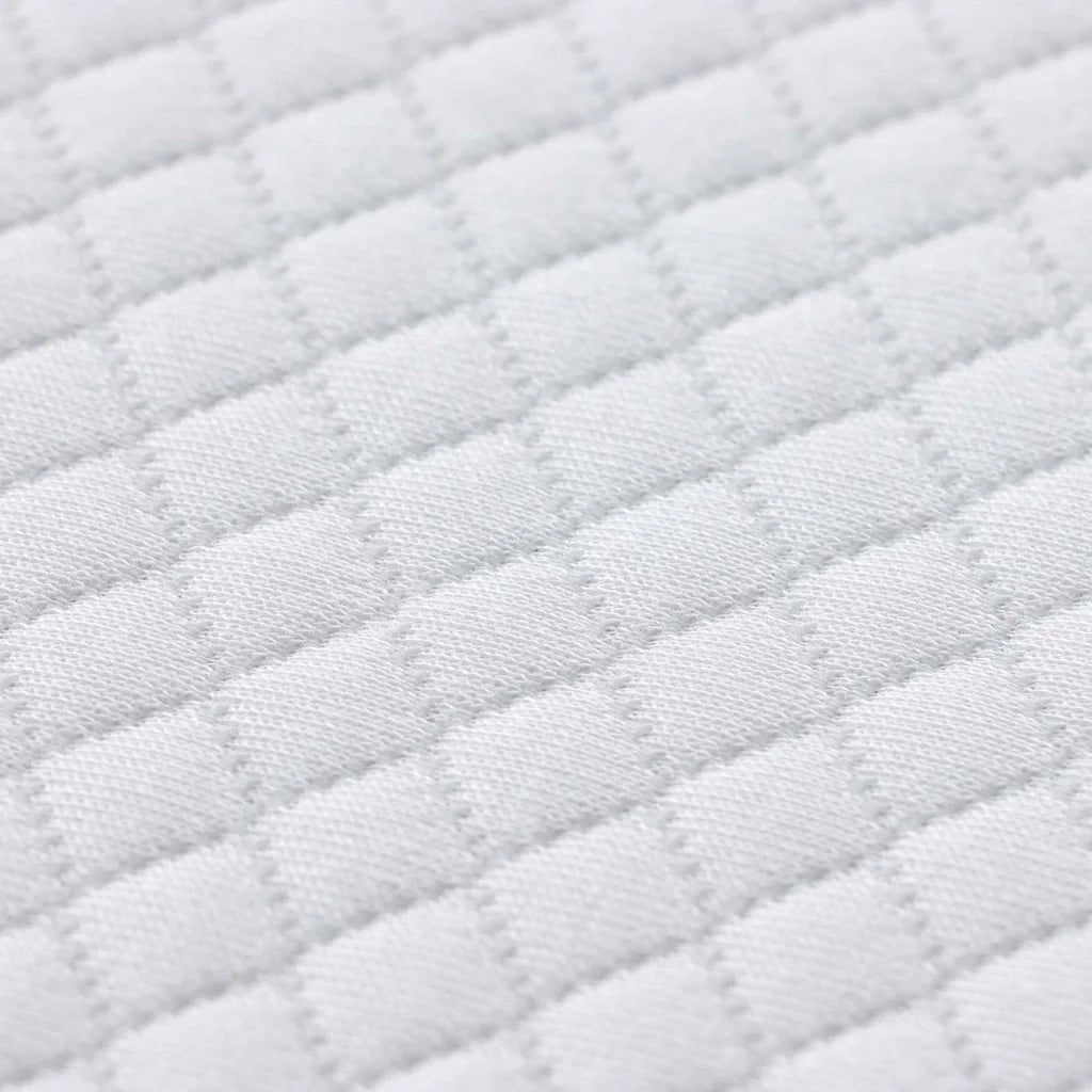 Topper per materasso Bianco 180 x 200 cm Tessuto Jacquard 4106218