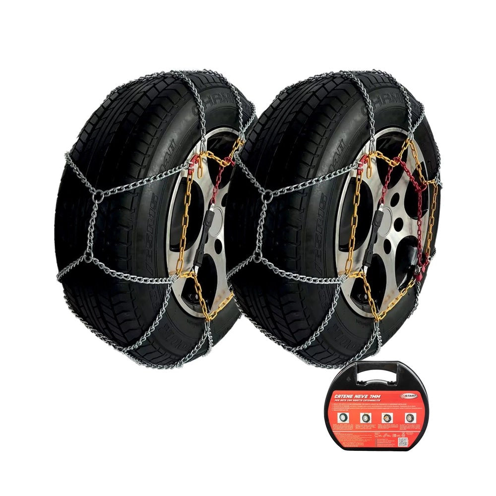 Set di 2  pezzi catene da neve - 7 millimetri gruppo 100