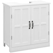 Mobile Sottolavabo con 2 Ante e Scaffale Regolabile ¨C Minimal ¨C Bianco