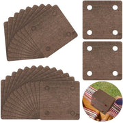 Carte da maglia manuale 24 pezzi - 5,4 x 5,4 cm - Assortimento di tavole di legno - Carte da maglia - Weaving accessories - Tavole da maglia - Dimensioni: 5,4 x 5,4 cm - Quantità: 24 pezzi