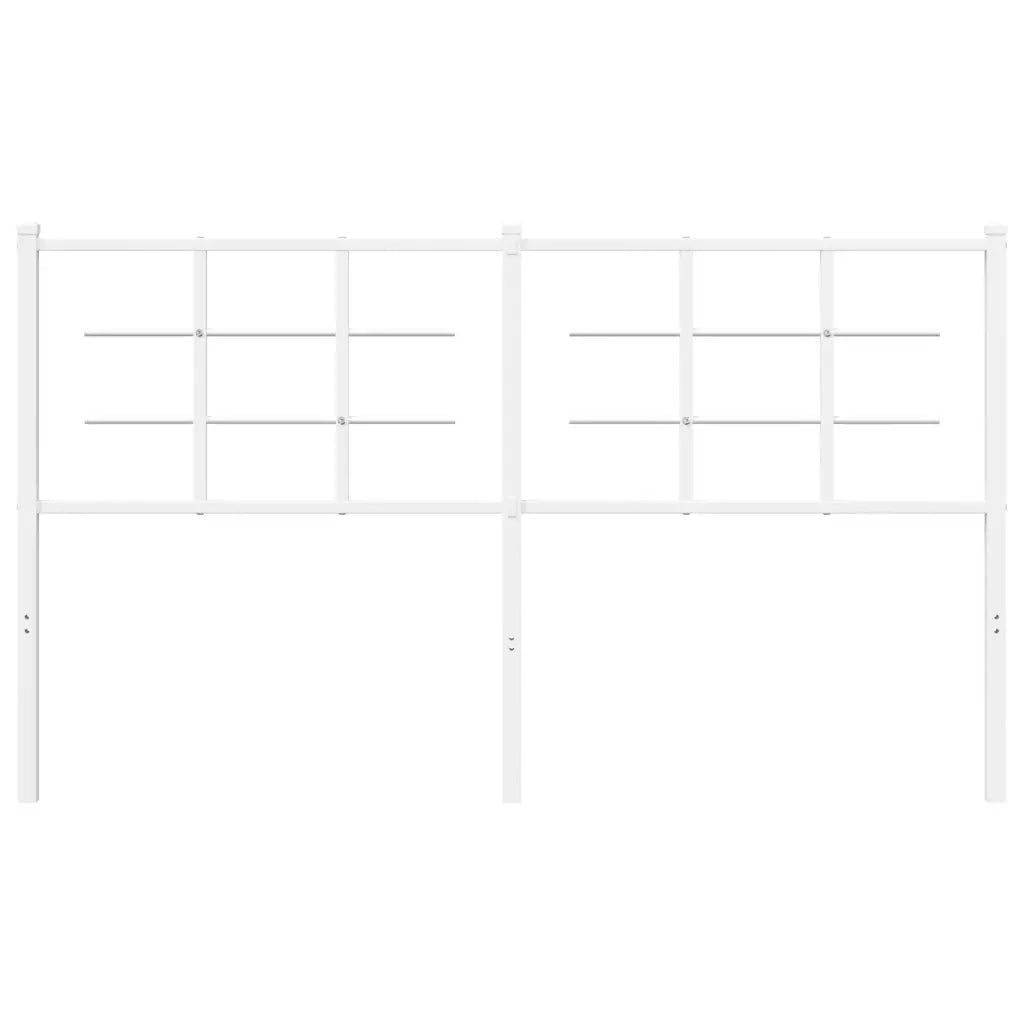 Testiera di Ricambio in Metallo Bianco 160 cm 355645