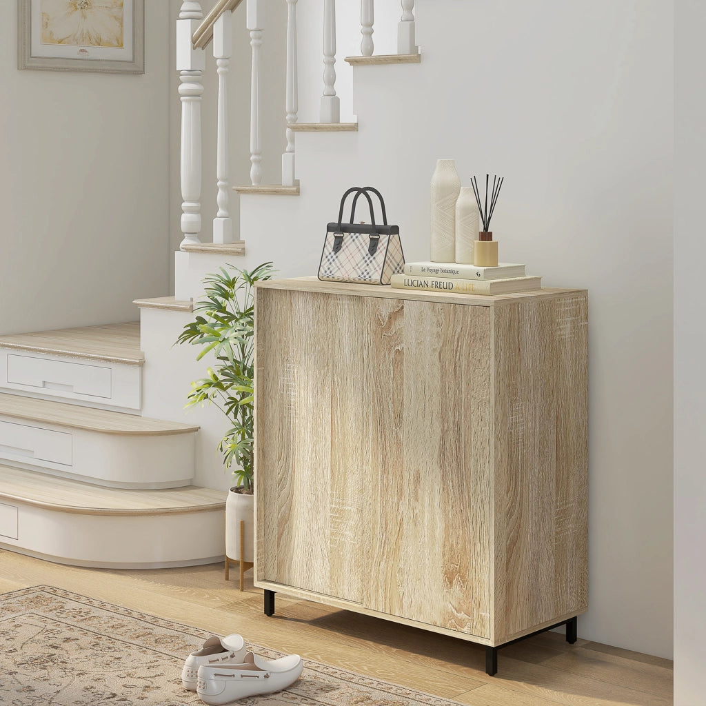 Armadio Scarpiera 4 Livelli Regolabile ¨C Minimal ¨C Bianco 80x40x93 cm
