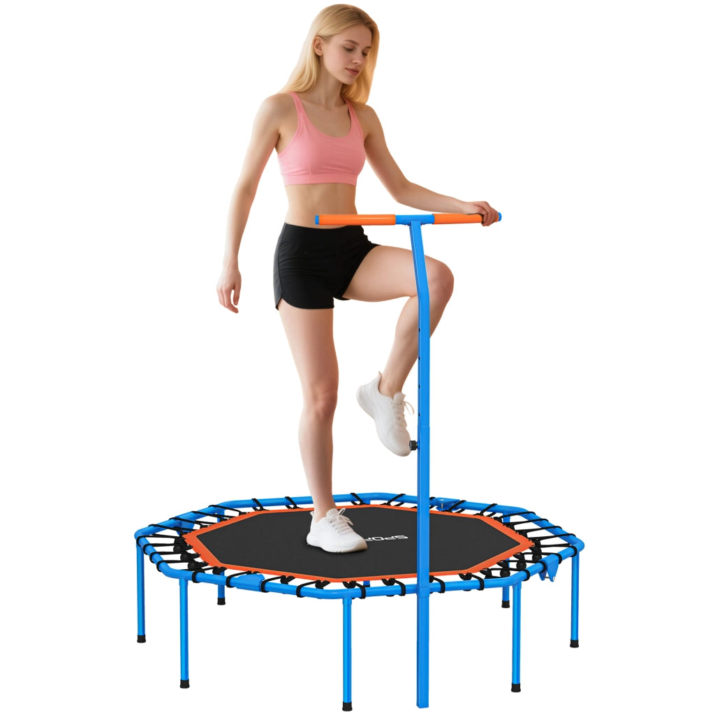 Trampolino Fitness ¨C Minimal ¨C Blu, Acciaio
