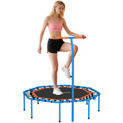 Trampolino Fitness ¨C Minimal ¨C Blu, Acciaio