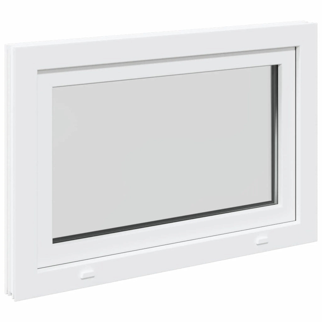 Finestra per Soffitta RISOR 90 x 60 cm PVC e Vetro Bianco CFW1679736