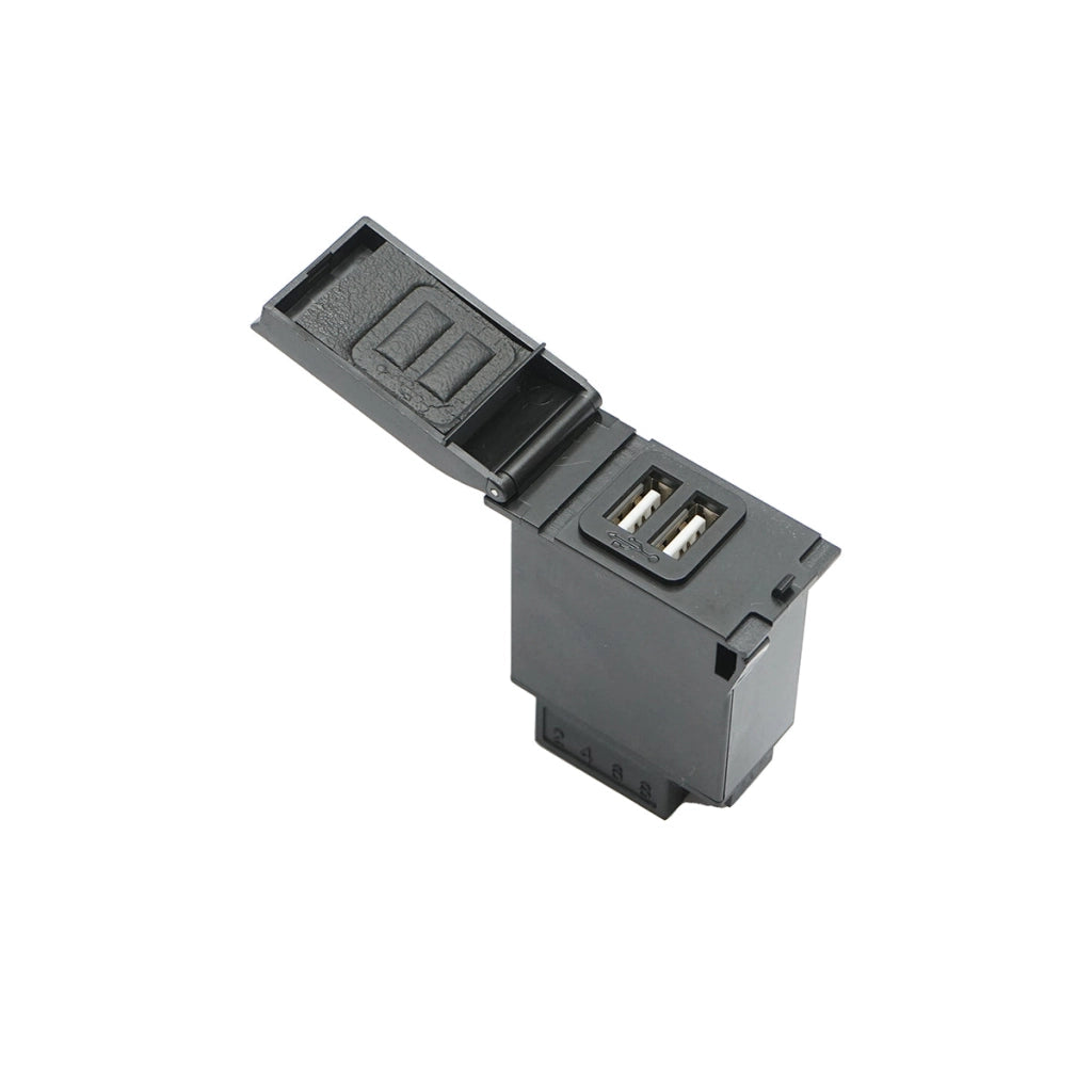 Presa, caricabatterie con 2 porte USB 5V, 3.1A universale