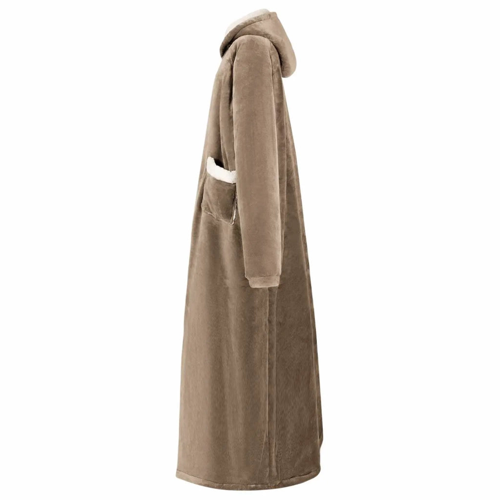 Felpa coperta Cammello L Pile e Flanella 42017188