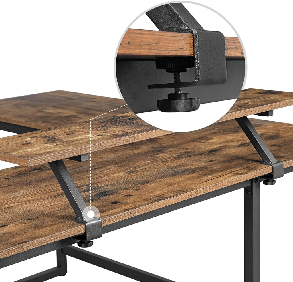 Scrivania rustica per computer VALORA per ufficio domestico - LWD56X