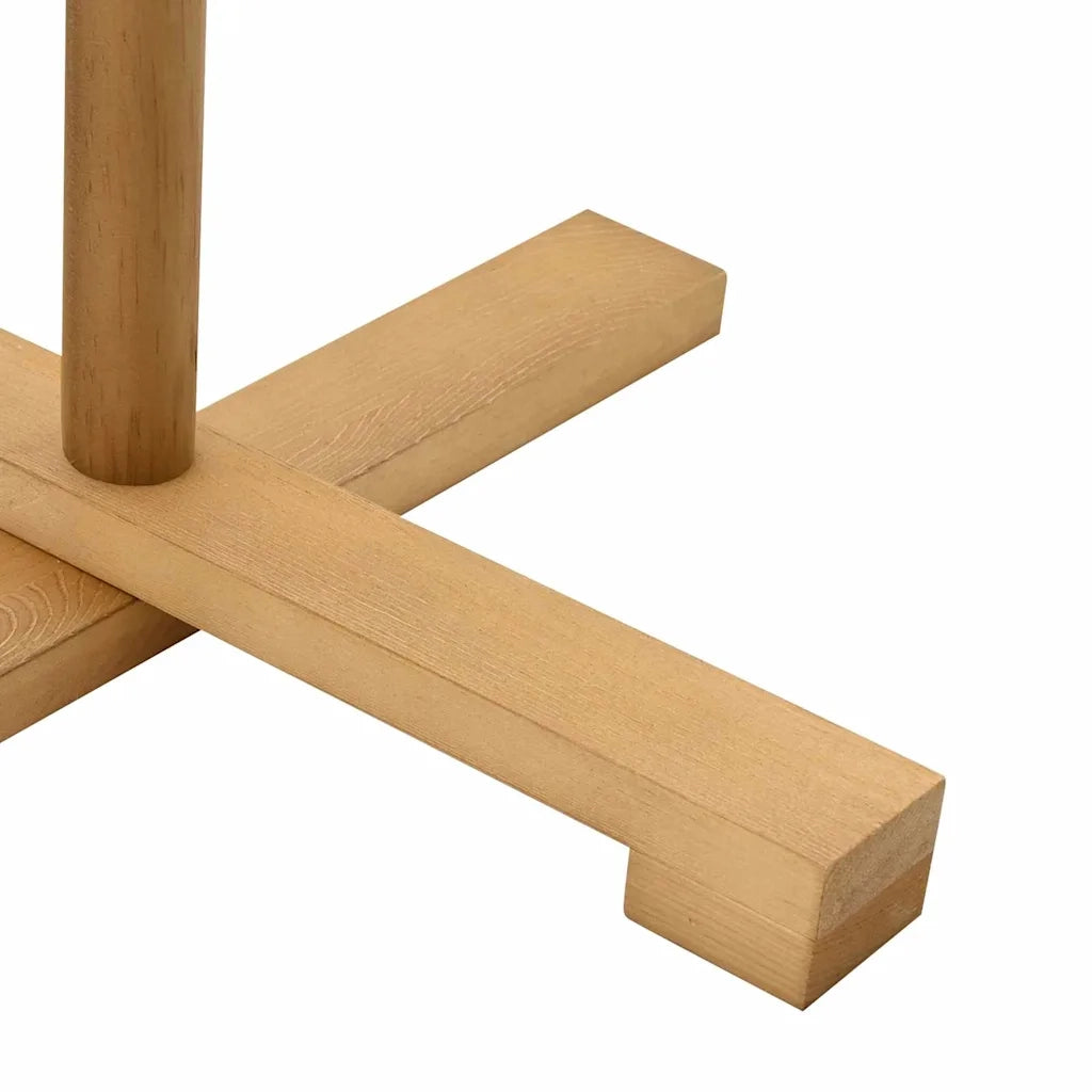 Albero di Natale in legno con supporto Marrone 210 cm Bambù 42018053
