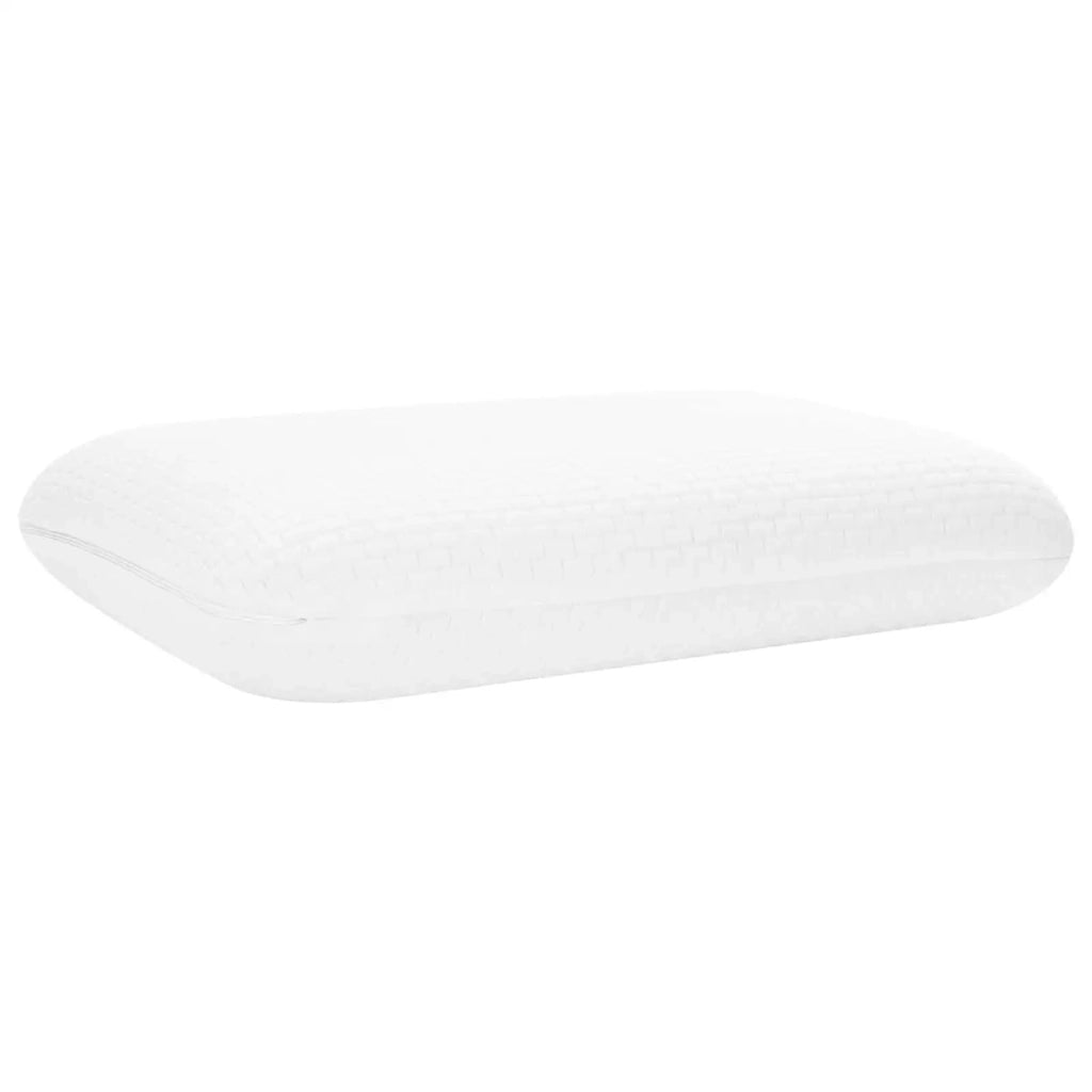 Cuscino da Letto Bianco 74 x 39 x 13 cm Schiuma Memory CFW2689128