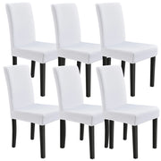 Set di 6 coprisedie protettivi elastici bianchi 03_0010665
