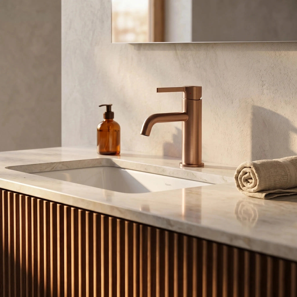 Rubinetto Da Bagno Rea Foster Brush Copper