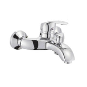 Trade Shop - Rubinetto Miscelatore Per Vasca A Muro Doccia Monocomando Modello Napoli 52329a -